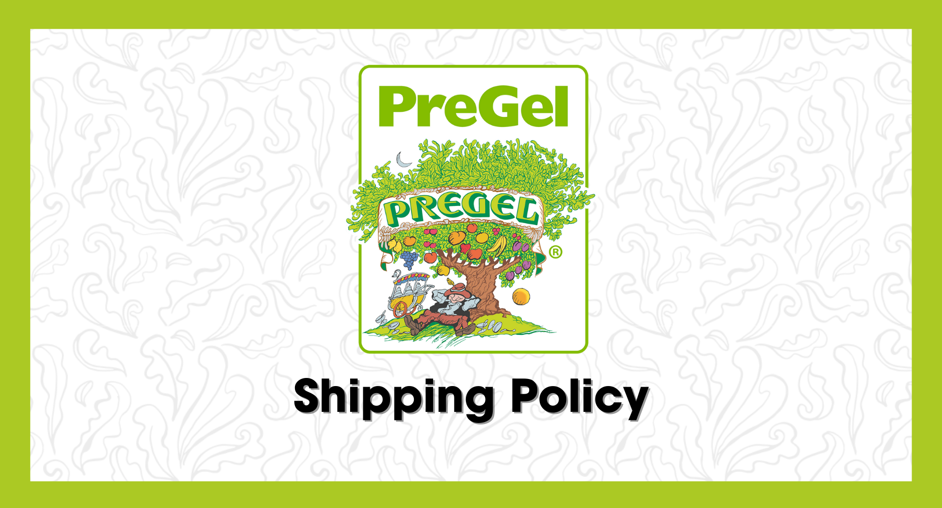 Shipping and Privacy Policy Banner